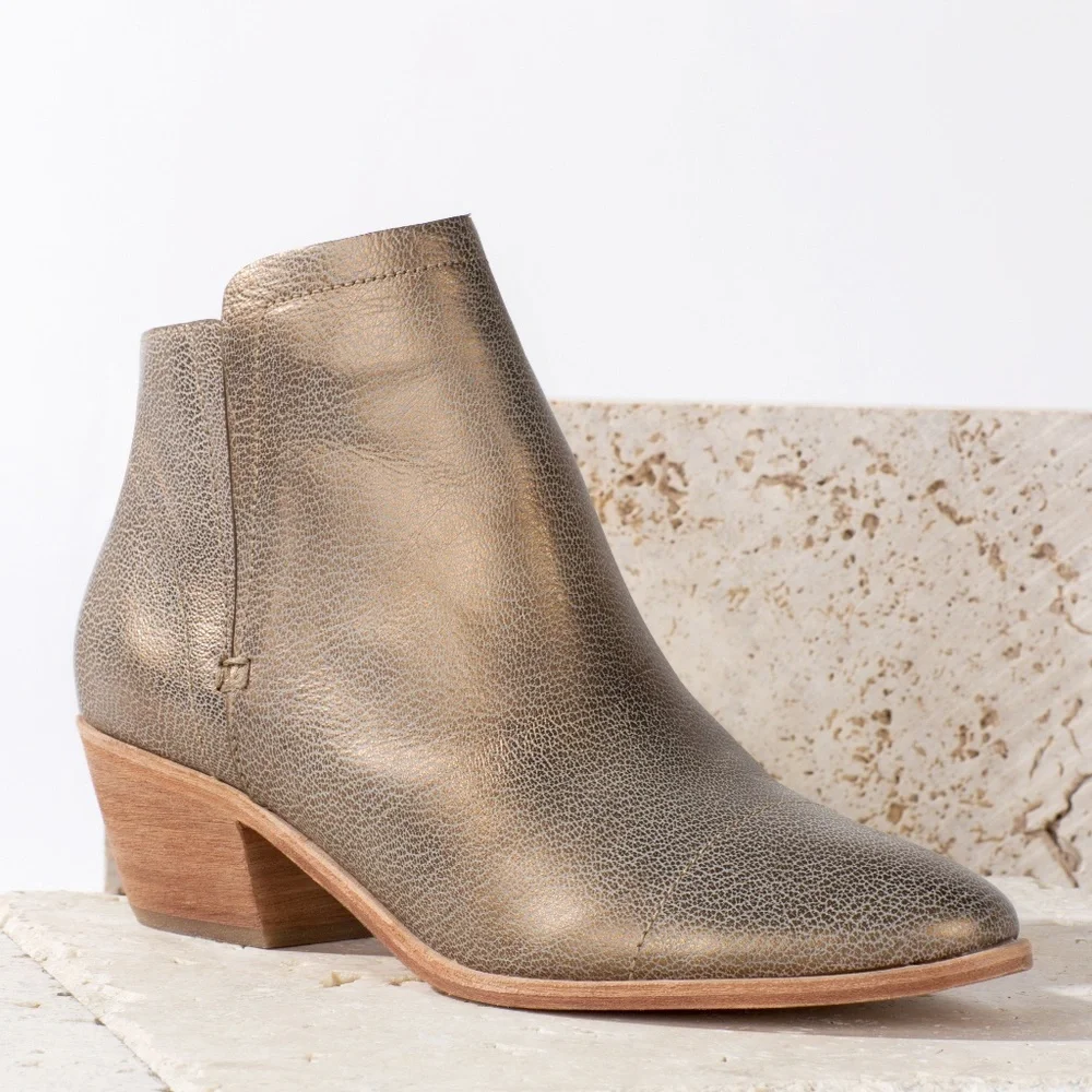 Joie Jodi Metallic booties  - Picture 7 of 9